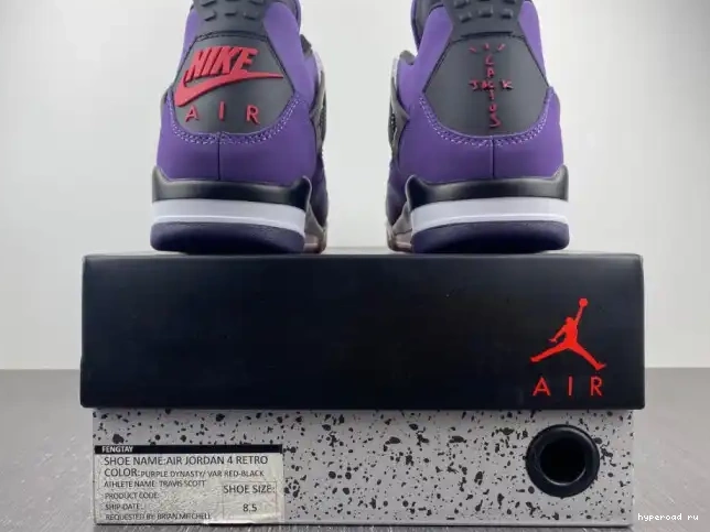 JORDAN 766296 SCOTT (FRIENDS RETRO TRAVIS 4 AND LN4 PURPLE FAMILY) 0415